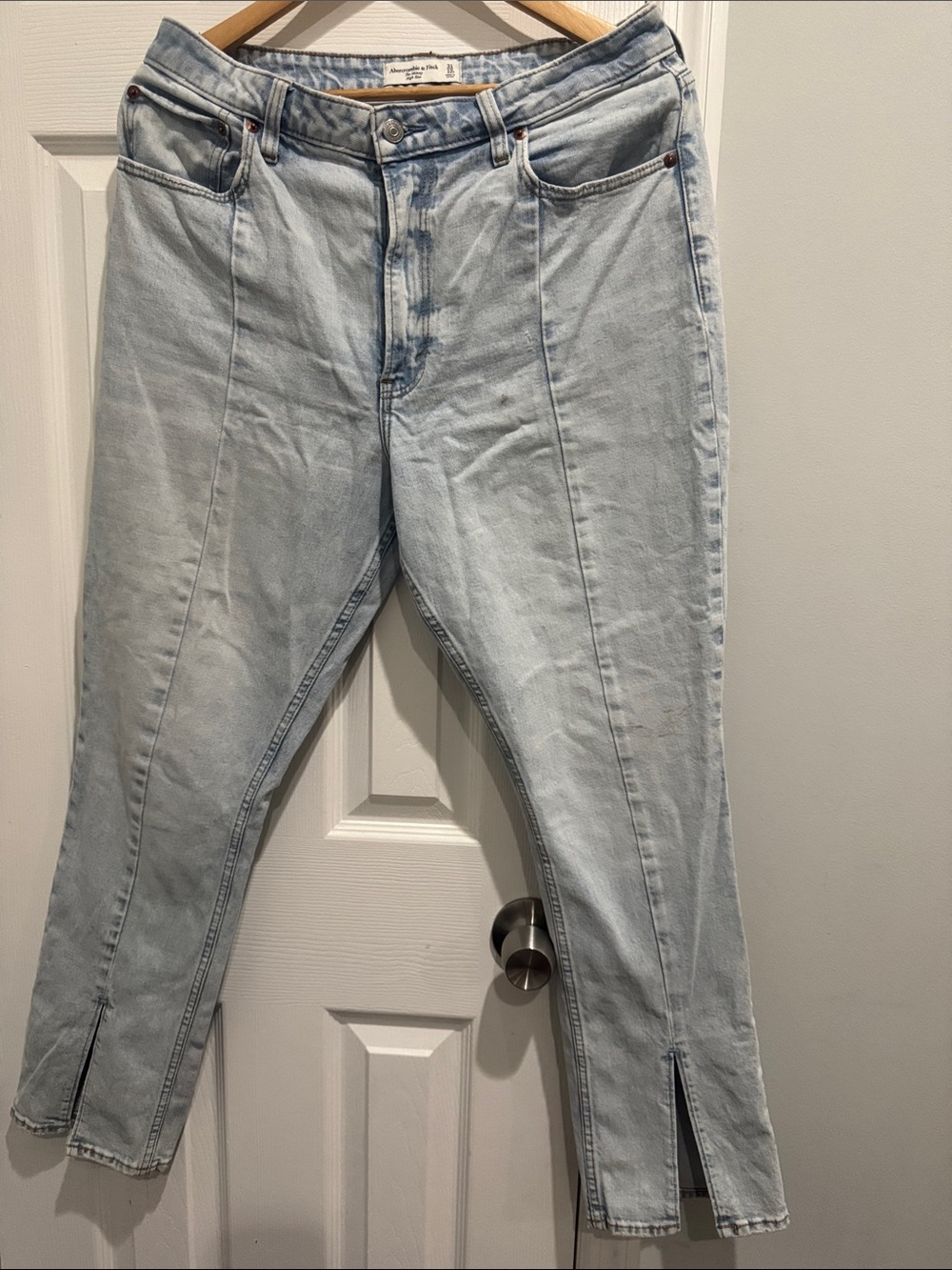 Abercrombie & Fitch Light Blue Skinny Jeans